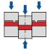 Fine blanking press
